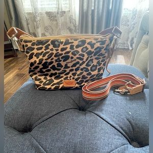 Consuela Blue Jag Your Way Bag and Additional Strap